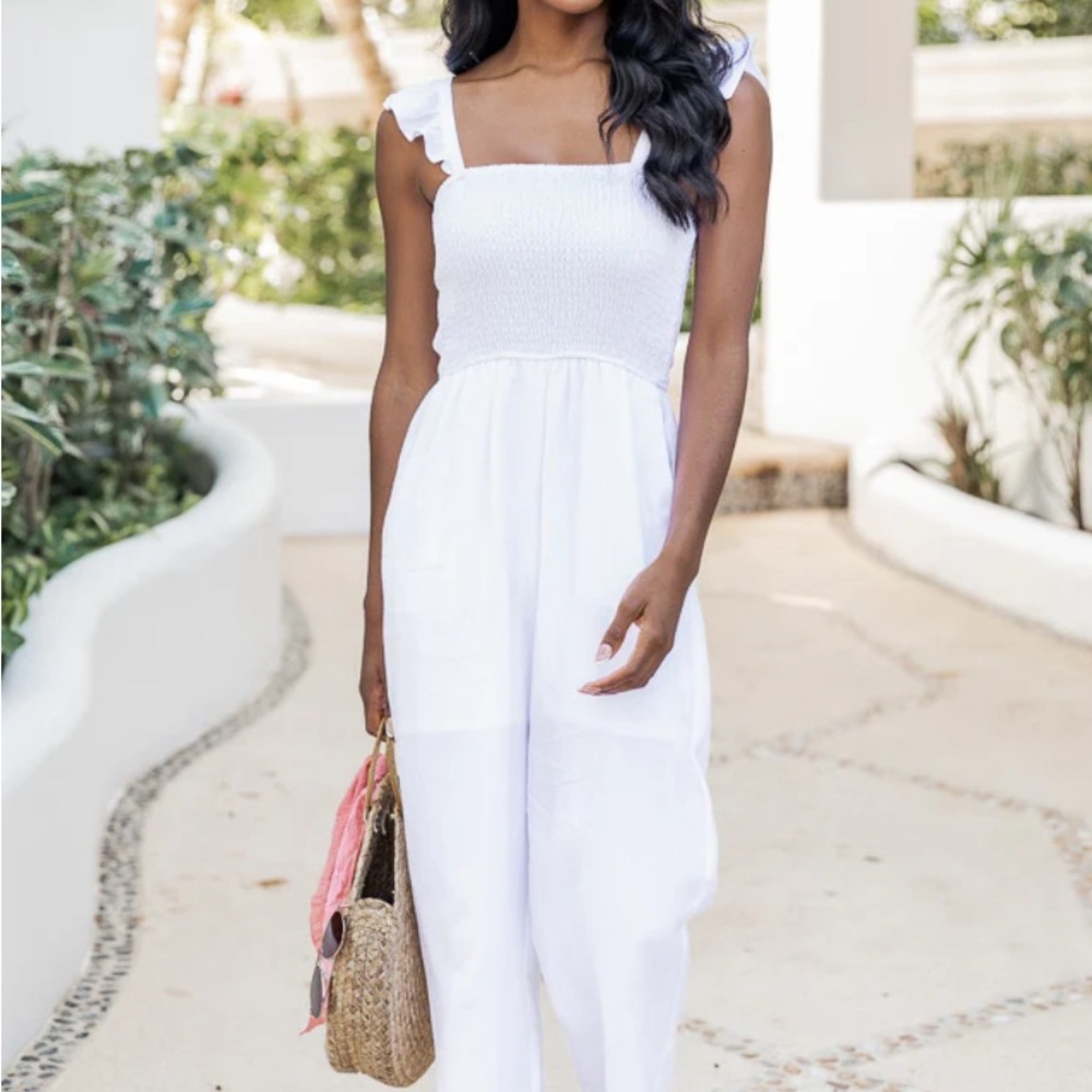 Perfectly Poised Terracotta Jumpsuit